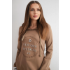 Šaty Brooklyn camel (Velikost universal, Barva Camelová)