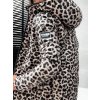 zimní parka leopard