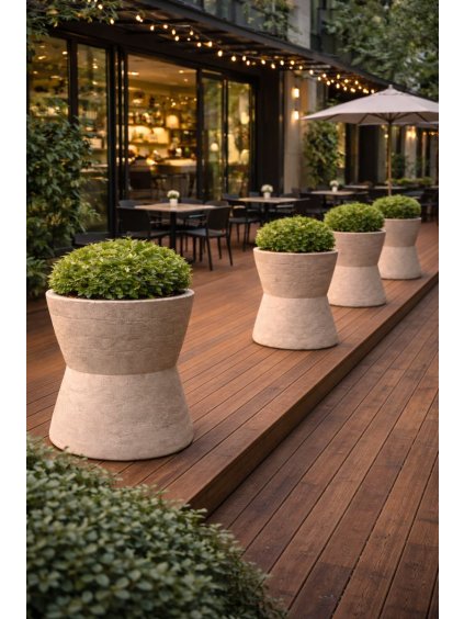 Betonový Květináč 1000 L 50x50cm