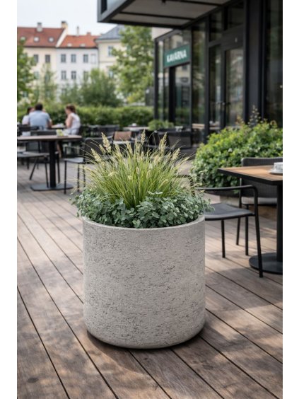 Betonový Květináč 628 L 50x50cm