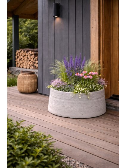 Betonový Květináč 888 XXL 110x40cm