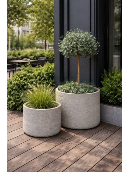 Betonový Květináč 628 M 35x35cm