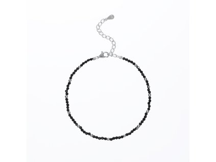 Black spinel bracelet
