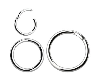 Kroužek do nosu-10 mm  Chirurgická ocel antialergická 316 L