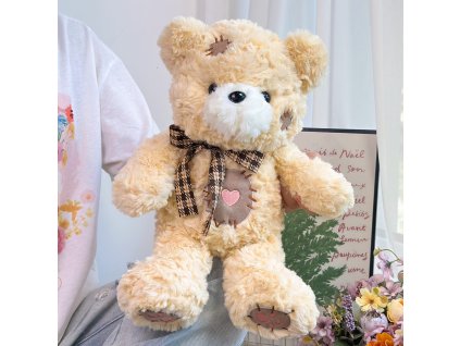 Medvídek velký krémový 60 cm
