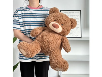 Medvidek velky hnědý -80cm