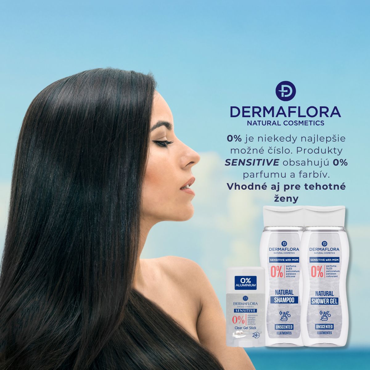Produkty SENSITIVE kozmetika bez parfumu