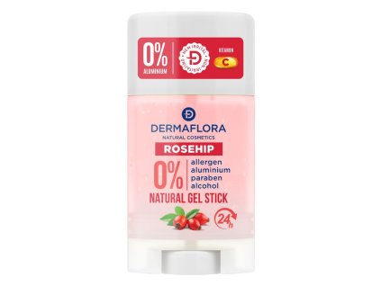 DERMAFLORA gélový dezodorant so šípkovým olejom