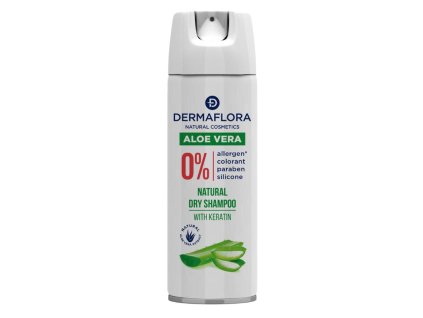 DERMAFLORA DRY suchý šampón na vlasy s ALOE VERA