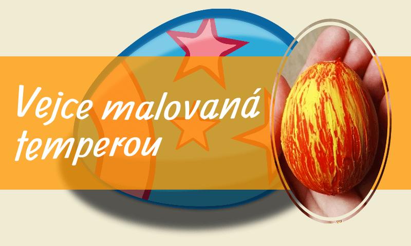 Vejce malovaná temperou