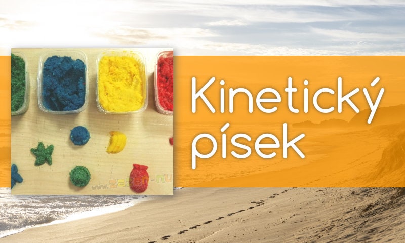 Jak vyrobit kinetický (měsíční) písek