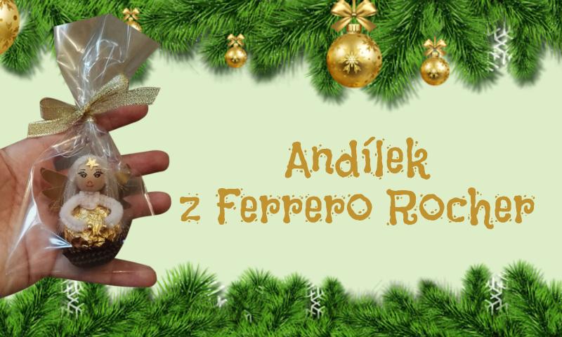 Andílek z Ferrero Rocher
