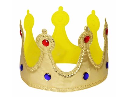 Královská koruna na suchý zip