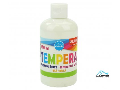 Temperová barva 250 ml bílá