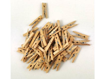 Dřevěné kolíčky 3 cm - 50 ks