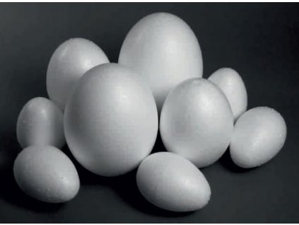 Polystyrenové vejce velikost 6 cm