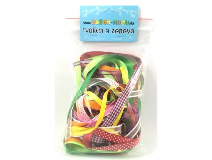 Stuhy velikonoční - mix barev 6 x 2m