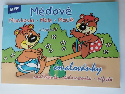 Omalovánky - Méďové