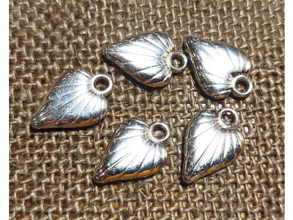 Přívěsek - CCB - srdce rýhované