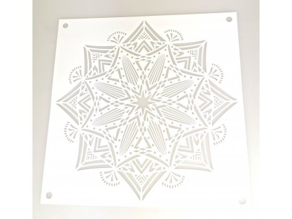 Šablona 30x30 - mandala 2