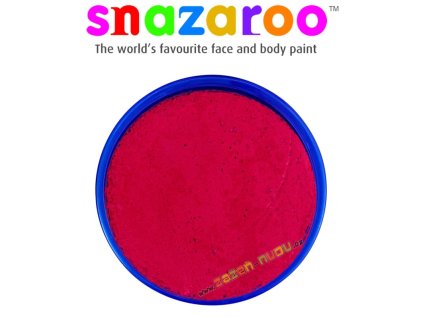 Barva na obličej červená - bright red, Snazaroo