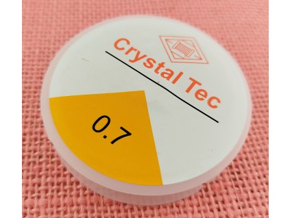 Guma pruženka (elastan) - čirá 0,7 mm