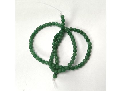 Jadeit 4mm (šňůra)