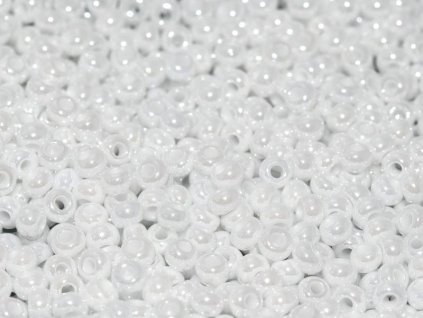 Miyuki 11/0 Chalk White Shimmer 10g