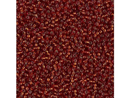 Miyuki 11/0 Silver Lined Dark Ruby 10g
