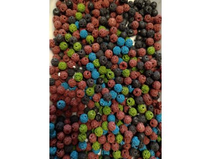 Láva - barevná - 6 mm