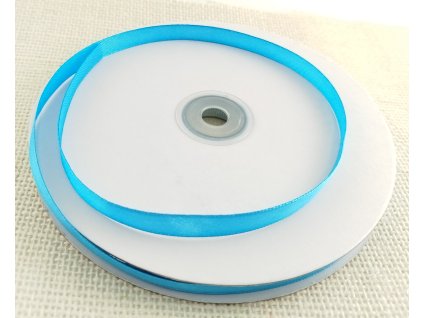 Taftová stuha 0,9 cm - světle modrá