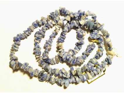 Sodalit čínský - zlomky (šňůra)