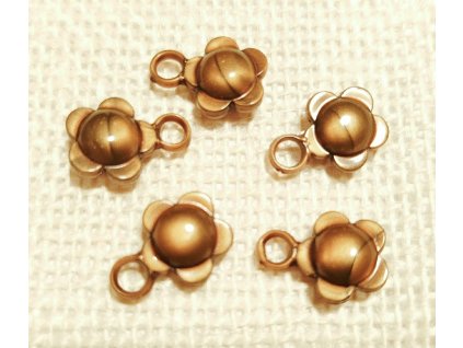 Přívěšek - acrylic - květinka