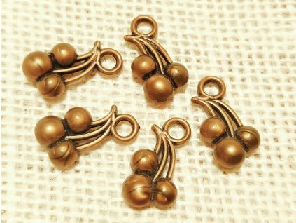 Přívěšek - acrylic - třešně