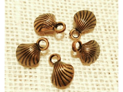 Přívěšek - acrylic - mušle 2