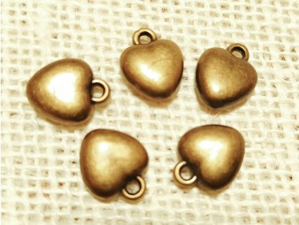 Přívěšek - acrylic - srdíčko