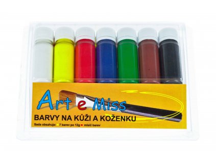 Barva na kůži a koženku Artemiss - 7 x 12 g