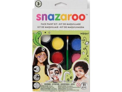 Barvy na obličej Snazaroo - mix (8 barev)
