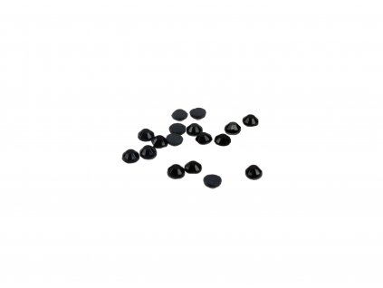 Nažehlovací kamínky 0,4 cm - černé