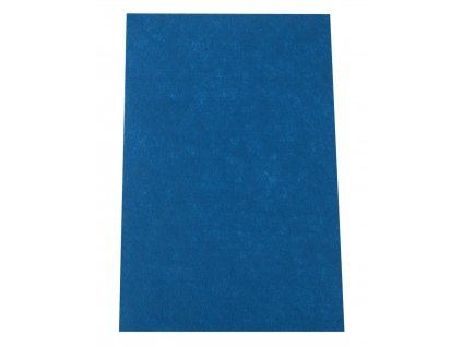 Filc světle modrý, tvrdý, cca 20x30 cm