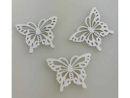 Dekorace - motýl 4 cm