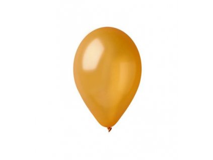 Nafukovací balónky metalické zlaté 10 ks
