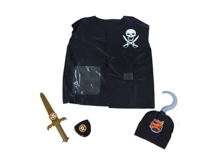 Dětská pirátská vesta s příslušenstvím