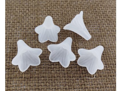 Korálek sukýnka 2,5 cm - bílý