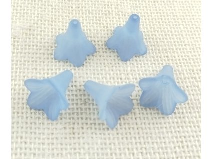 Korálek sukýnka 2,5 cm - modrý