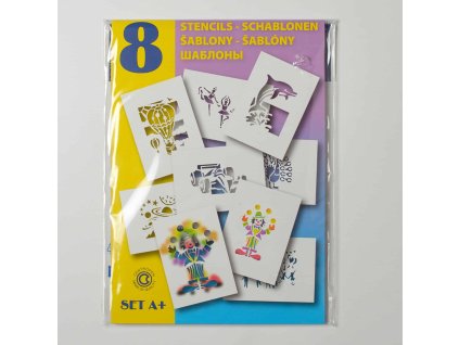 Šablony k foukacím fixům - koníčky