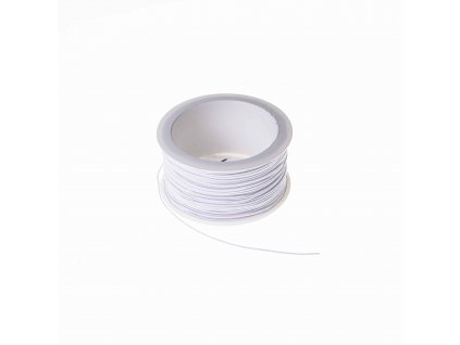 Klobouková guma 1,5 mm - bílá
