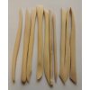 Dřevěné modelovací špachtle (10ks)