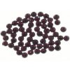 Nažehlovací kamínky - 4mm - 60 ks - tmavě fialová