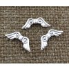 Komponent - andělská křídla - stříbrná - 2,1 cm